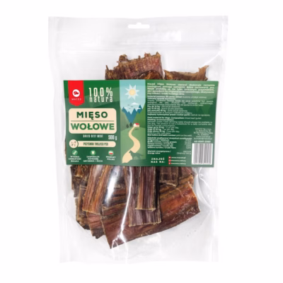Koera maius MACED 100% Nature Beef, veiseliha närimismaius, 500 g