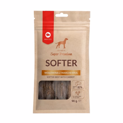 Koera maius MACED Softer Beef with carrot, veiselihaga ja porgandiga, 100 g
