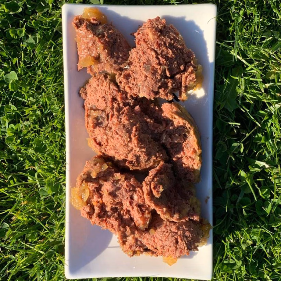 Märg koeratoit OLLO Pure Beef and Roheline Tripe, täiskasvanud koertele, 850 g - 2