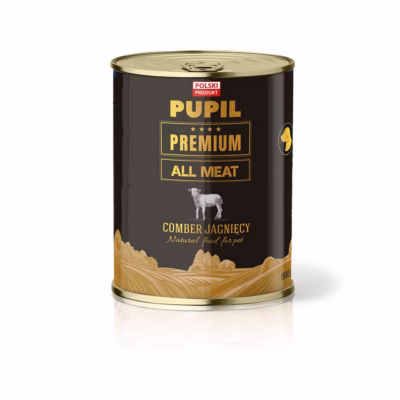 Teraviljavaba monoproteiinne märgtoit täiskasvanud koertele PUPIL Premium All Meat Gold Lamb, 800 g