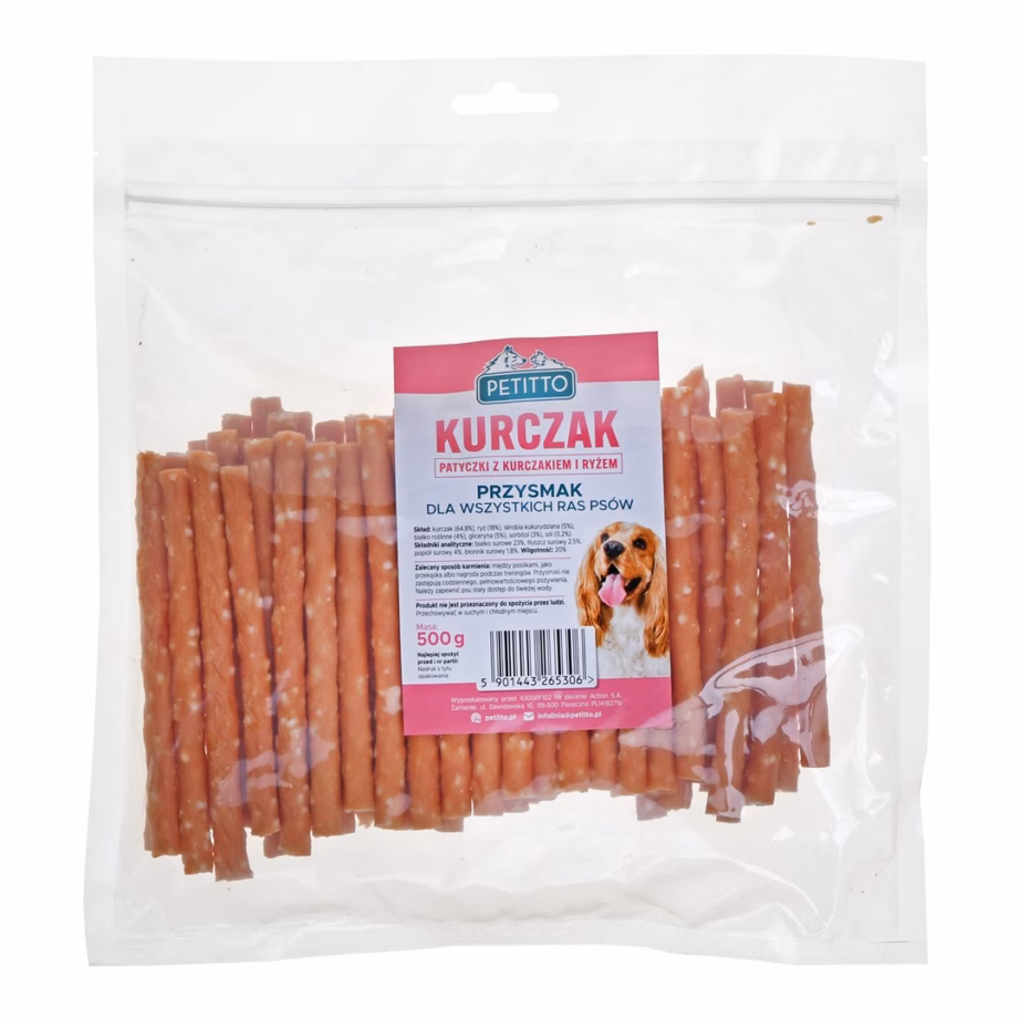 Koera maius PETITTO kanaribad riisiga, 500 g (gluteenivaba, suhkruvaba) - 5