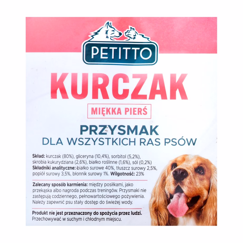 Koeramaius PETITTO Soft chicken breasts, kana, 500 g - 4