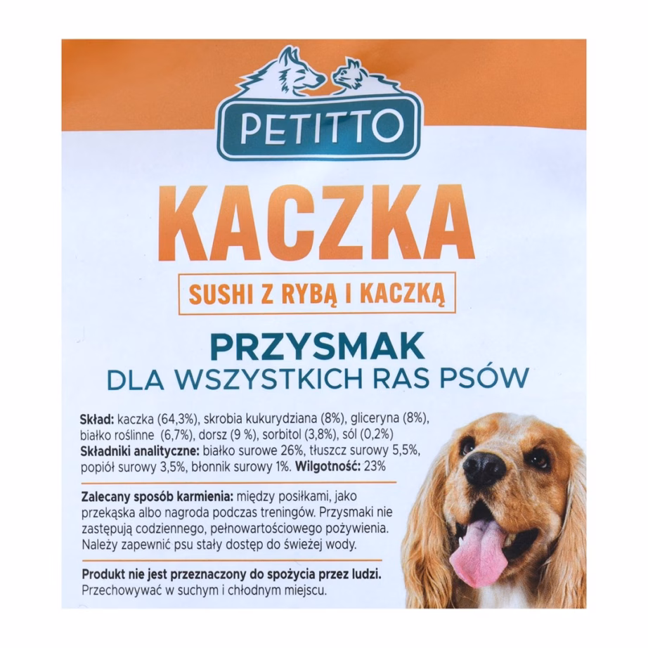 Koera maius PETITTO Sushi kala ja pardi maitsega, 500 g - 3