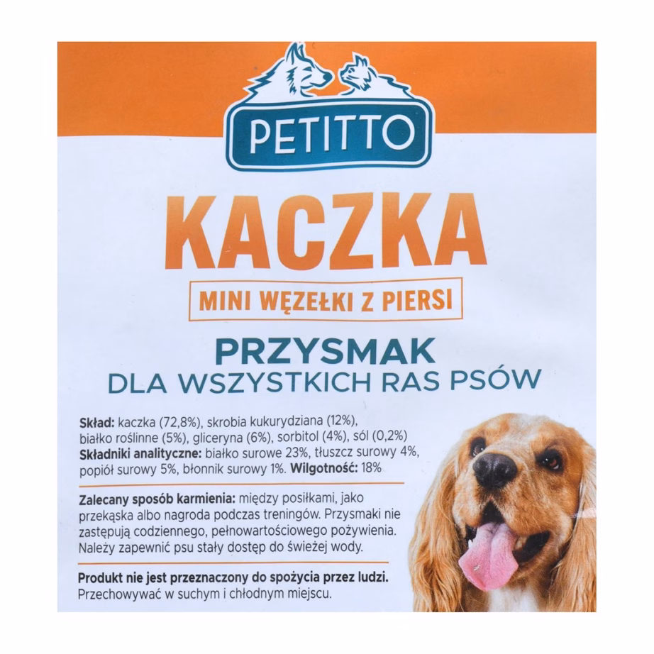 Koeramaius PETITTO Duck breast mini knots, pardimaitseline, 500 g - 4