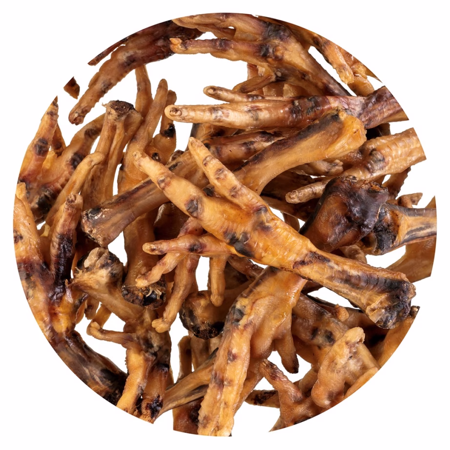 Kuivatatud kanajalad koertele PETITTO, närimismaius, 1 kg - 6