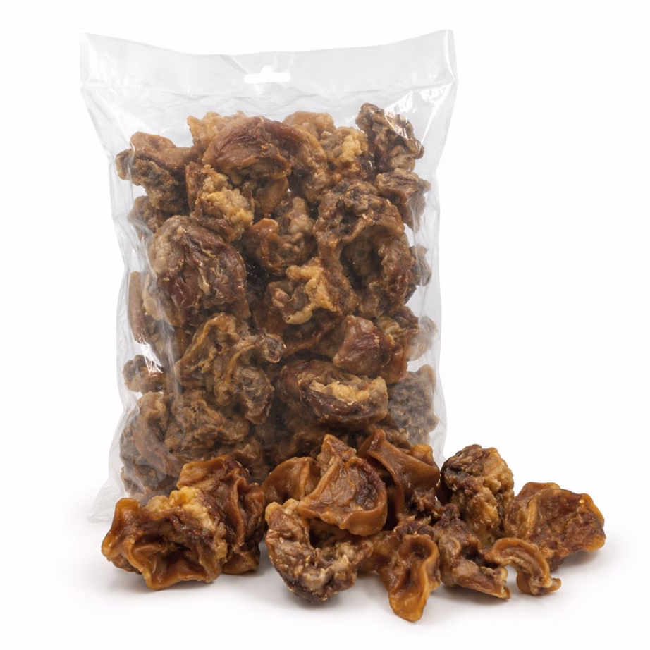 Koera närimismaius PETITTO Medium Pig Ear Mono, seakõrv, 1 kg - 3