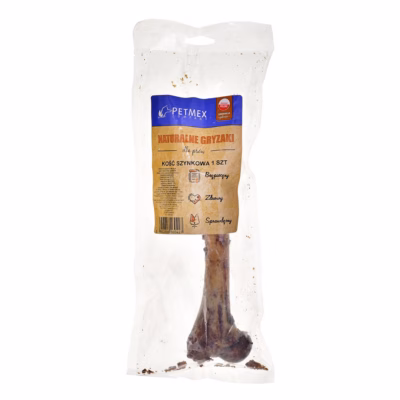 Koera närimiskont PETMEX Ham bone, sealiha maitsega, 300 g
