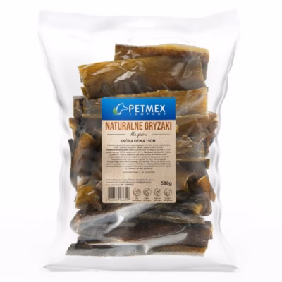 Koera maius PETMEX metssea nahk, närimismaius täiskasvanud koertele, 500 g