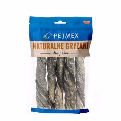 Koera maius PETMEX Cod Skin Twist, kalamaitsega, 200 g