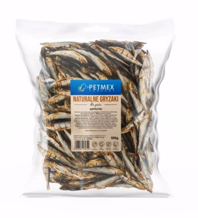 Kuivatatud kilud koeramaius PETMEX, 500 g