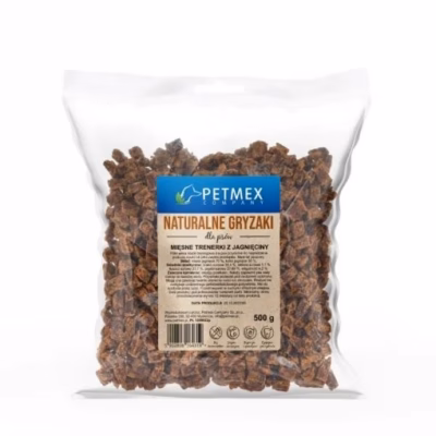 Koera maius PETMEX lambalihast treeningmaiused, 500 g, teraviljavaba