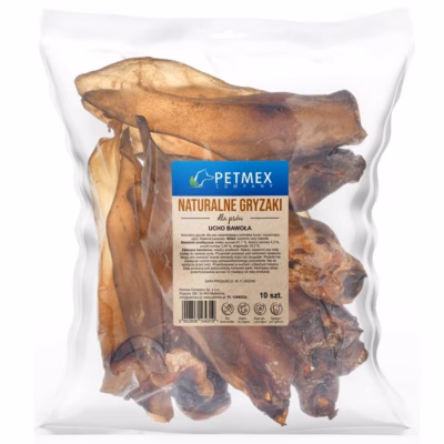 Koera närimismaius PETMEX pühvlikõrv rõngaga, 320 g