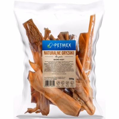 Koerte närimismaius PETMEX Goat Skin Mono, kitsenahk, 500 g