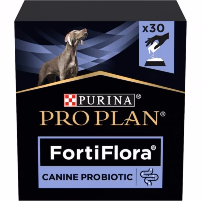 Koertele mõeldud toidulisand PURINA NESTLE Pro Plan FortiFlora, pulber 30 × 1 g