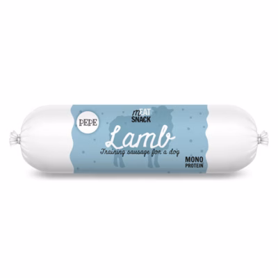Koera maius PAKA ZWIERZAKA Pepe Sausage Lamb, lambalihaga, 200 g