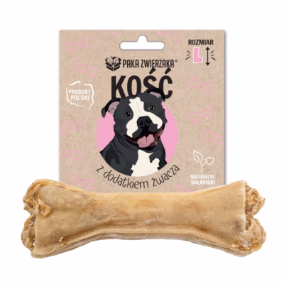 Koera närimismaius PAKA ZWIERZAKA, veiselihamaitse ja tripe’i lisand, L 13,5 cm, 70 g