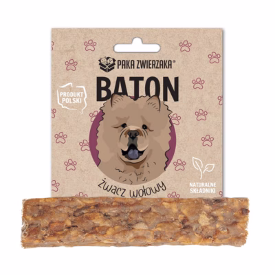 Koera närimismaius PAKA ZWIERZAKA Beef Rumen Bar, veisemao näripulk 12 cm, 35 g