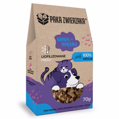 Koera maius PAKA ZWIERZAKA Samo Mięsko Rabbit, monoproteiin, 70 g