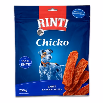 Koera maius RINTI Chicko Duck, pardiga treeningmaiustus täiskasvanud koerale, 250 g