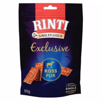 Koeramaius RINTI Singlefleisch Exclusive Horse, monoproteiin, 50 g