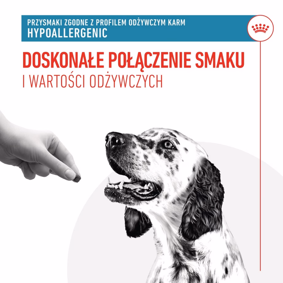 Hüpoallergeensed treeningmaiused koertele Royal Canin Hypoallergenic Treats, 230 g - 2