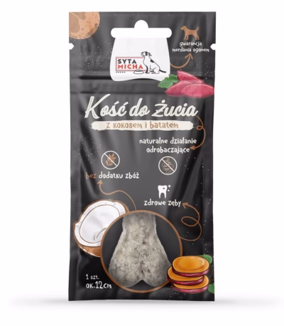 Koera närimismaius SYTA MICHA Coconut with sweet potato, 12 cm