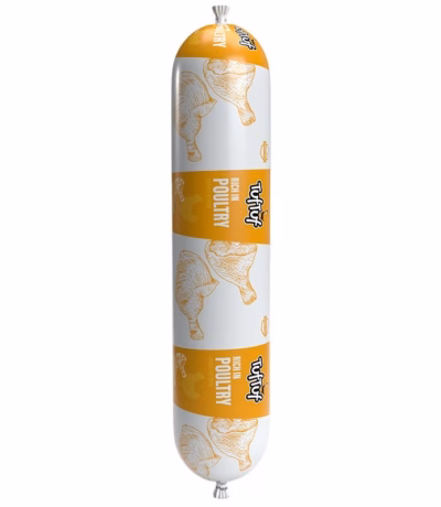 Märg koeratoit TufTuf TUF TUF linnulihaga (pulk), 900 g