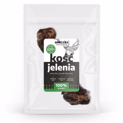 Koera närimiskont UNISZKI Deer Bone Medium, hirveliha, 1 tk