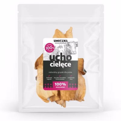 Koera närimismaius UNISZKI vasikakõrv, kuivatatud, 230 g