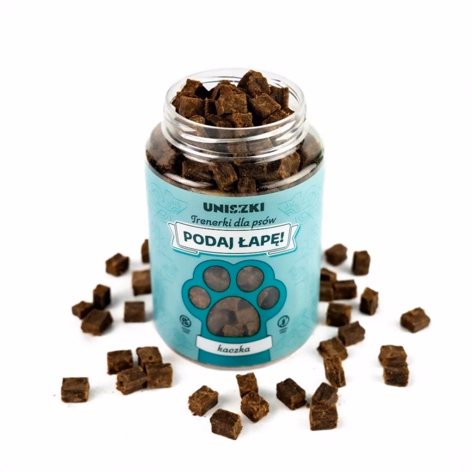 Koera maius UNISZKI Podaj łapę Duck, treeningmaiused pardiga, 150 g - 2
