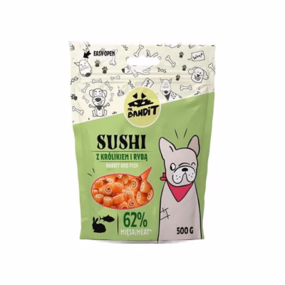 Koeramaius VetExpert Mr. Bandit Sushi küüliku ja kalaga, 500 g