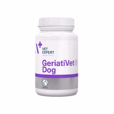 Toidulisand koertele VetExpert GeriatiVet Dog, eakatele koertele, 45 kapslit