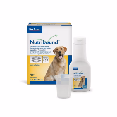 Koerte toidulisand Virbac Nutribound Convalescence, vedel, 3 × 150 ml