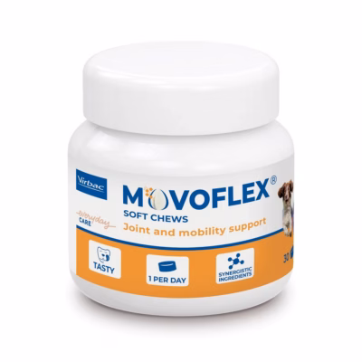 Liigeste toidulisand koertele Virbac Movoflex M Joints, keskmisele tõule, 30 tk