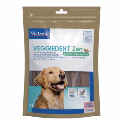 Närimismaius koertele Virbac Veggiedent Zen L, 502,5 g