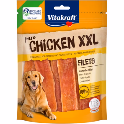 Koera maius Vitakraft Chicken Fillets XXL, kanaga, 250 g