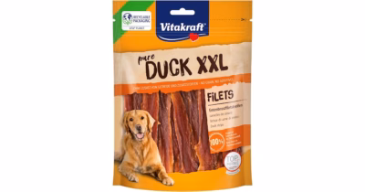 Koeramaius Vitakraft Duck Fillets XXL, pardifileeribad täiskasvanud koerale, 250 g
