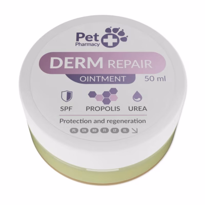 Nahahooldussalv koertele ja kassidele Vetfood DermRepair, 50 ml