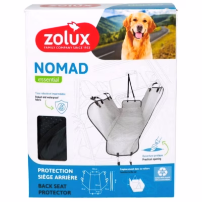 Auto tagaistme kaitsekate koerale ZOLUX Nomad, hall, 1470 × 1370 mm