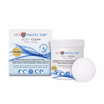 Silmade puhastuslapid JM Sante Vet Protector Eyes Clean, 50 tk