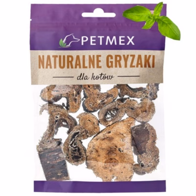 Kassimaius PETMEX Beef lung coins mono, kuivatatud veiselihamaius, 25 g