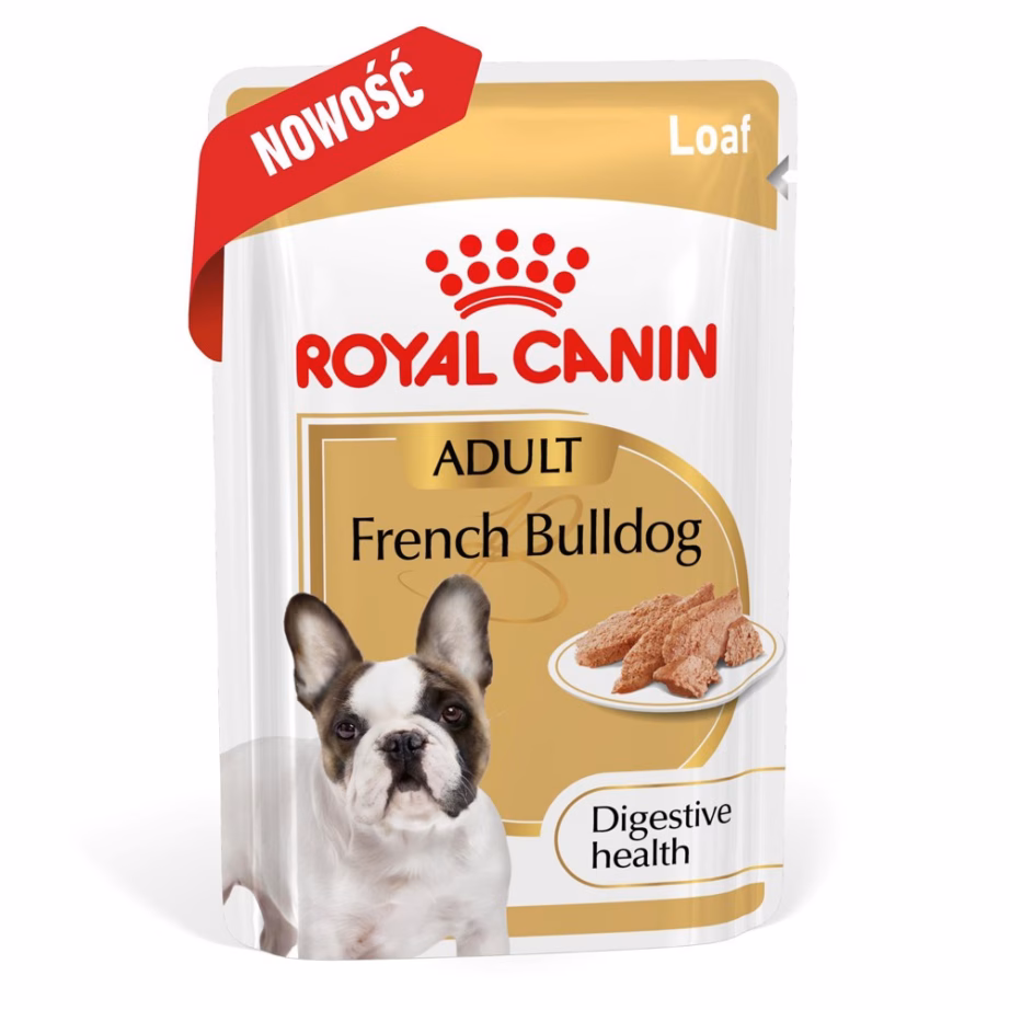 Koera märgtoit Royal Canin French Bulldog Adult Digestive Health Loaf, 1,1 kg - 4