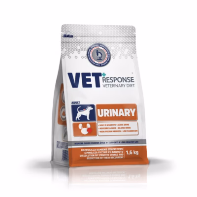 Koera kuivtoit Vet Response Urinary, täissööt täiskasvanud koertele, 1,6 kg