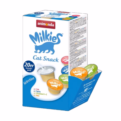 Kassimaius animonda Milkies Selection, piimamaitseline, 20 × 15 g