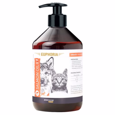 Lõheõli BIOFEED Euphoria, vedel toidulisand koerale ja kassile, 1 l