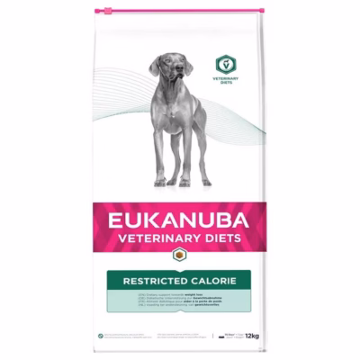 Veterinaardieet koeratoit EUKANUBA Veterinary Diets Restricted Calorie Chicken, 12 kg