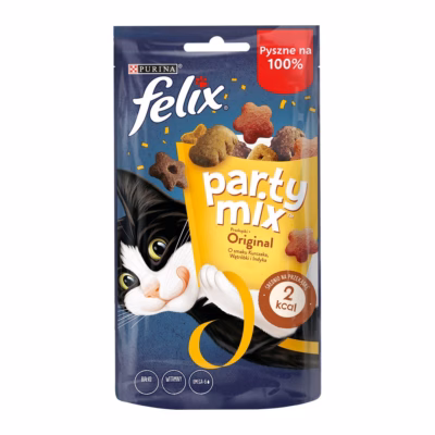 Kassimaius PURINA Felix Party Mix Original, 60 g (kotike)