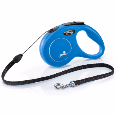 Keritav koerarihm flexi New Classic S, 5 m, max 12 kg, sinine