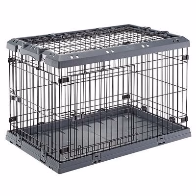 Koerapuur FERPLAST Superior 90, 92 × 58,5 × 62,5 cm, must