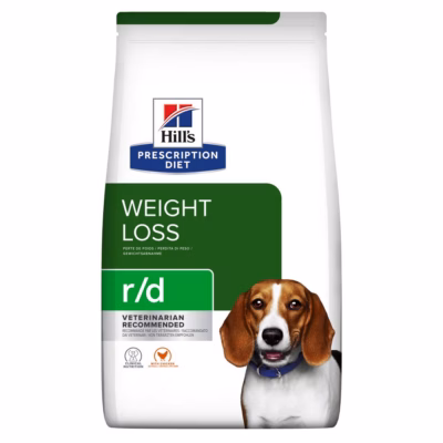 Koera kuivtoit Hill's Prescription Diet Canine r/d, kana, 4 kg